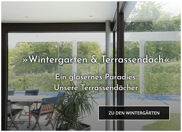 Wintergarten & Terrassendach für  Winden